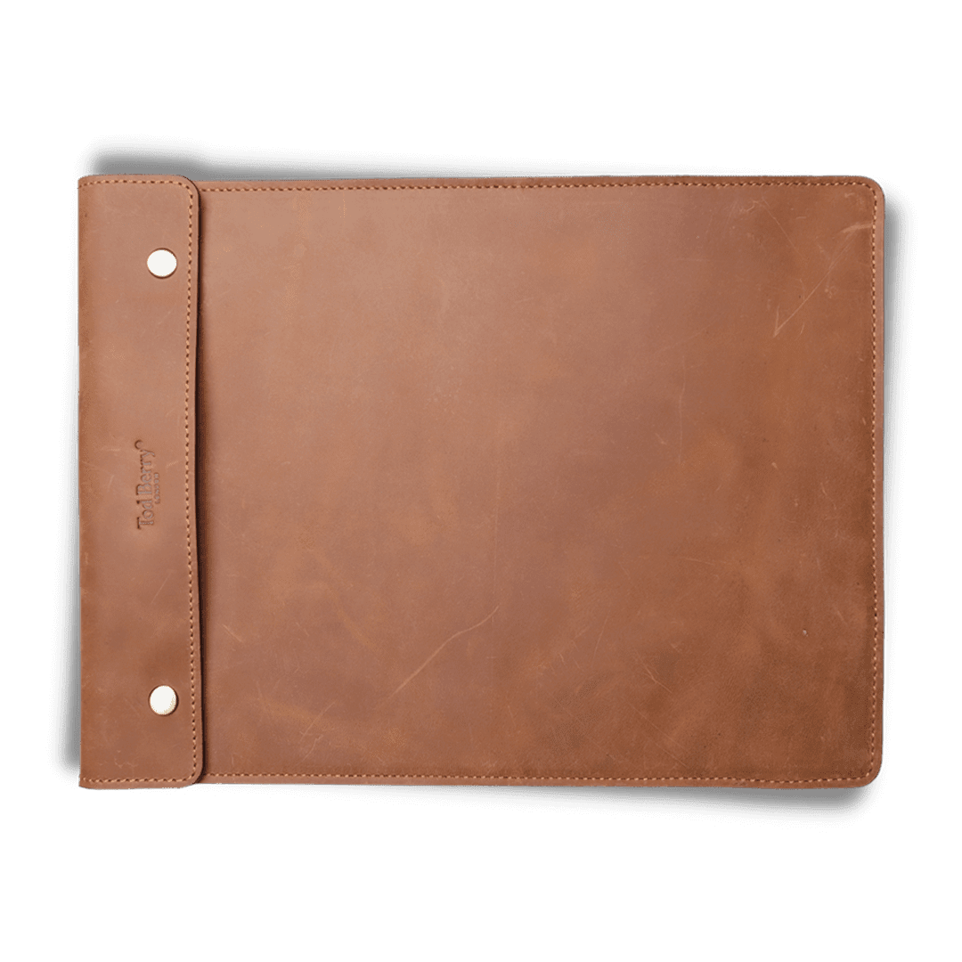 13″ Laptop Sleeve – Raw Brown